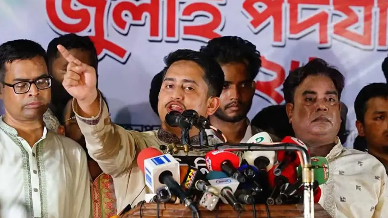 লজ্জা থাকলে শেখ হাসিনা ওই মুখ দেখাতেন না: সারজিস